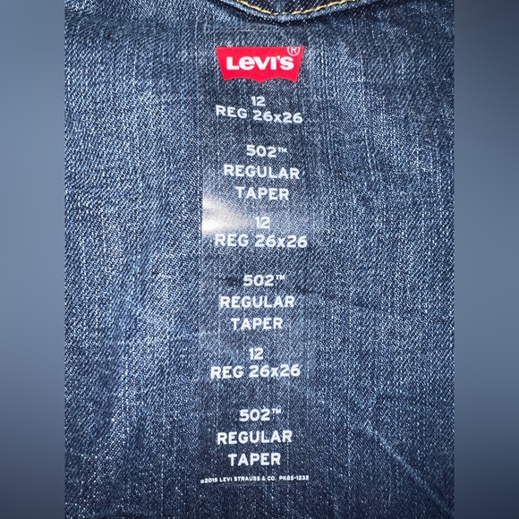 LEVI'S Women’s 502 Fashion Jean’s! Size 12 26x26. - Picture 2 of 6